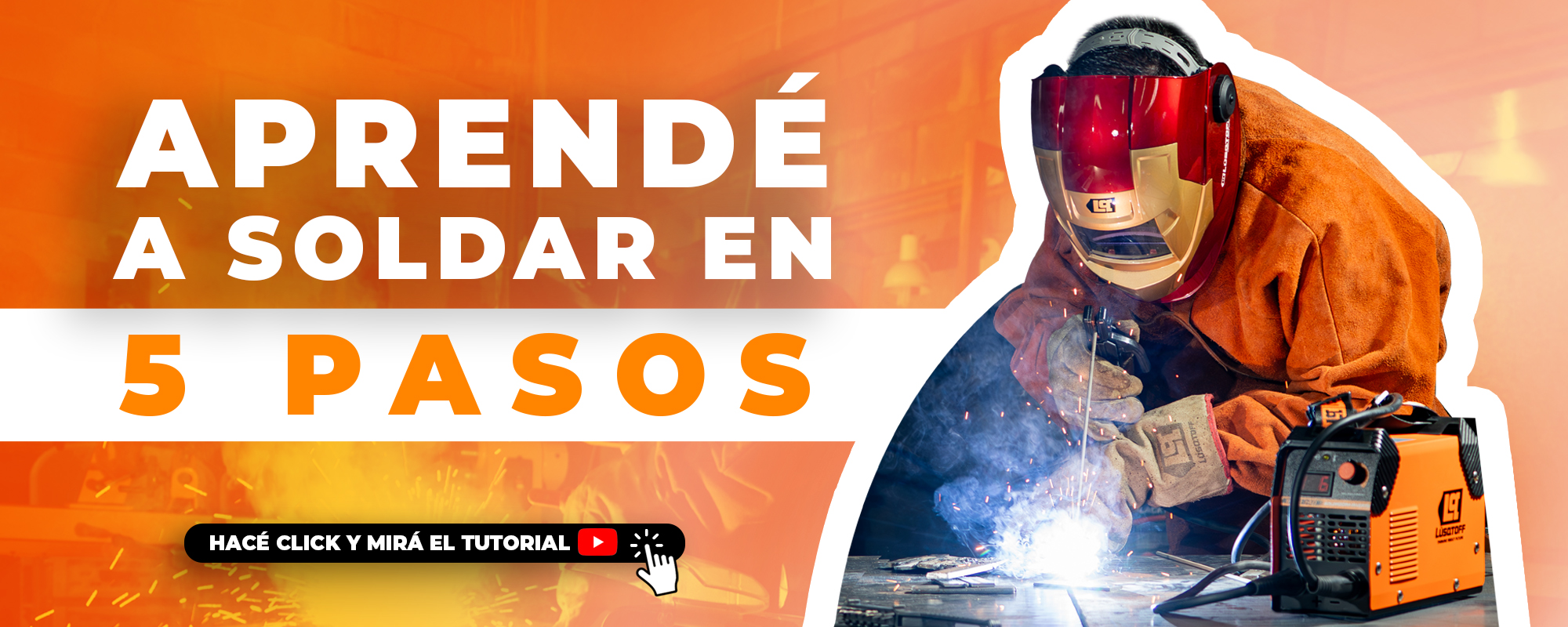 Aprendé a soldar en cinco pasos 